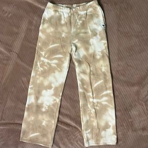 Brown Tie Dye Sweatpants 13-14